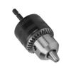 Drill Chuck, Light Type 1.5-13MM 3/8-24UNF Drill Chuck Tool Kit + 1/4 Hex 3/8 Threaded Extension Rod +Key