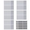 150 Rectangular Scratch Cards, Self-Adhesive Scratch Labels, Rectangular Label Cards, Surprise Scratch Stickers, DIY Label Cards