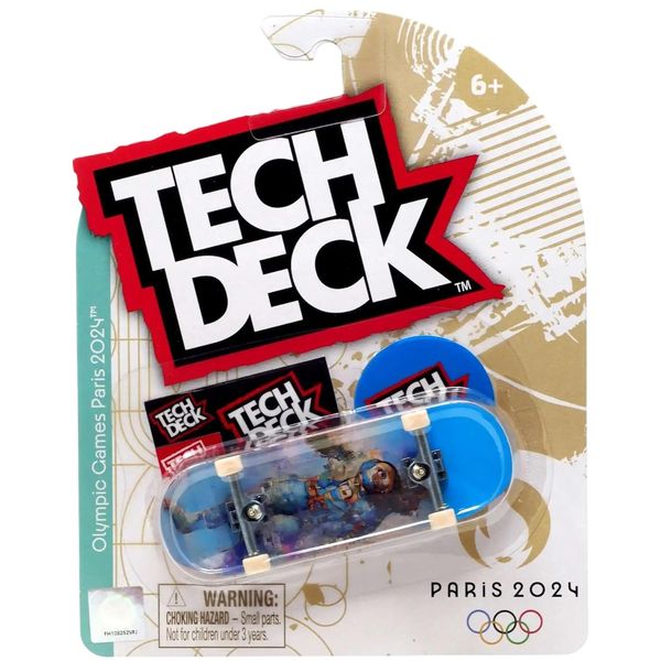 TECH DECK Fingerboard Skateboard Single Pack (Assorted Styles)