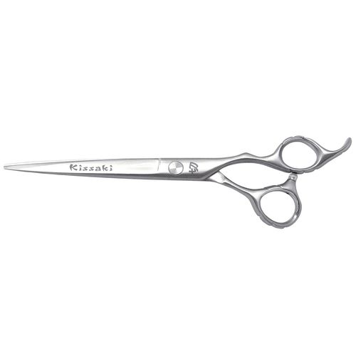 Kissaki Hair Scissors 7.0 inches Futasuji Satin Finished Hair Cutting Shears Hairdressing Scissors
