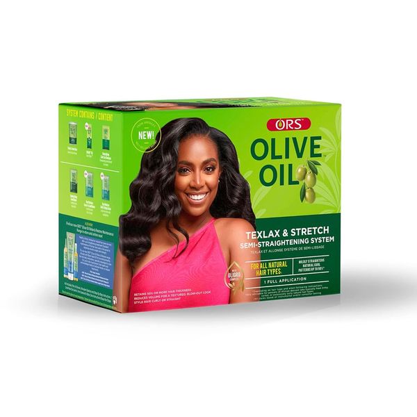 Olive Oil Texlax & Stretch Semi-Straightening System