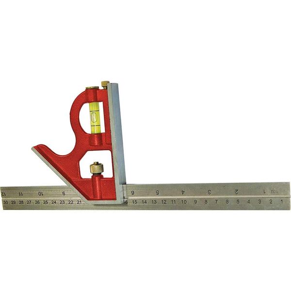 Faithfull CS300 Combination Square 300mm/12-inch
