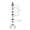 GROHE Wall-Mounted Module for Valves für Wandeinbau, für Absperrventile mit 3/4" Gew...