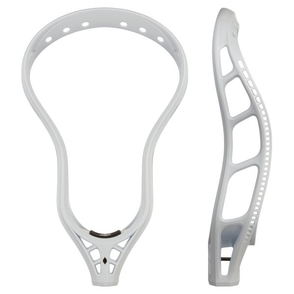 StringKing Men's Mark 2D Defense Unstrung Lacrosse Head (White)