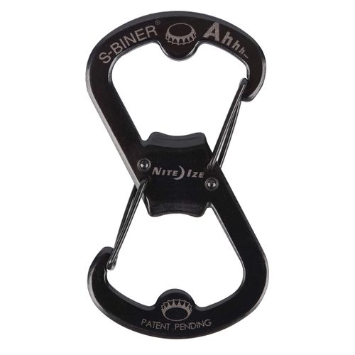 Nite Ize SBO-03-01 S-Biner Ahhh Carabiner Clip Bottle Opener