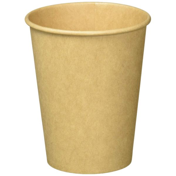 Daikoku Industry 6403462 Disposable Cups, Brown, 9 oz, 275 ml, Fresh Mate, 50 Pieces, Box