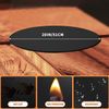 20" Dia Fire Pit Mat for Solo Stove Bonfire, Fireproof Round under Grill Mat