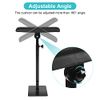 Tattoo Arm Rest, Professional Tattoo Armrest and Legrest, Stand Height Adjustable Foldable Armrest Pad Tattooing Soft Sponge Pad Rest Stand for Studio Salon Tattoo, 180° Tilt, Black
