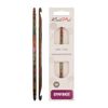 KnitPro 5 5.5 mm Symfonie Crochet Double Ended Hooks, Multi-Color