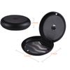 ZIZNBA (2 Pack) Retainer Case,Solid Orthodontic Retainer Case-Black