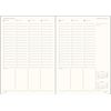LEUCHTTURM1917 370580 Wochenplaner Composition (B5) 2025, Schwarz, Deutsch