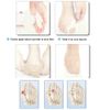 1 x Pair Silicone Gel Foot Toe Separator Thumb Valgus Protector Bunion Adjuster