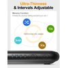 meatanty Ultra-Slim Silent Undetectable Mouse Jiggler, Interval Timer Adjustable, Automatic Mouse Mover with On/Off Switch, Random Movement Driver