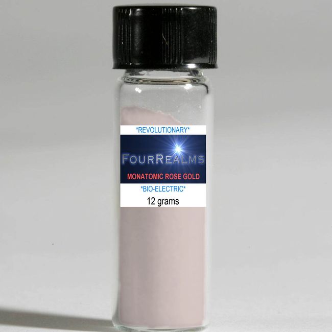 Monatomic Rose Gold Powder Our most POTENT Ormus! Stage 2 - 10 Grams POWERED M-3