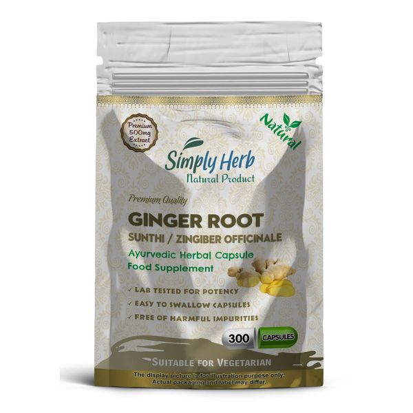 Ginger Root - Sunthi Capsule (300 Capsules)