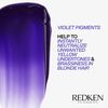 REDKEN Color Extend Blondage Express Anti-Brass Hair Mask, For Blonde Hair, Violet Pigment, Reduces Brassiness, 250 ml