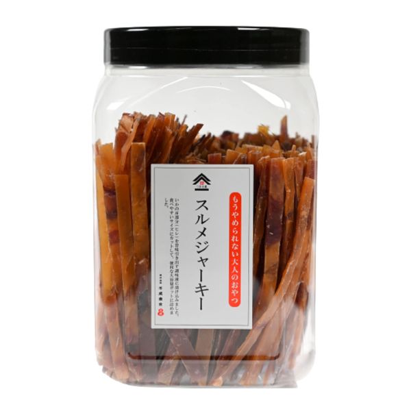 Sumame Jerky Dagashi Squid, Commercial Use, (Chewing Healthy Snacks) Surumei Key, Chewing Squid, Surumeika, Delicates, Snacks, Senari Shokai (Tsumamigura), Pot Included (21.2 oz (610 g)