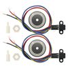 2PCS Photoelectric Speed Sensor Encoder Coded Disc Code Wheel,Optical Encoder for Smart Car 5V Encoder Wheel