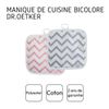 Dr. Oetker 4634 Pot Holder, Inner Polyester, Exterior: 100% Cotton, White