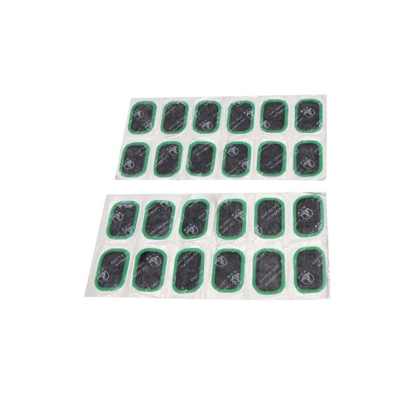Partuto 24pcs Inner Tyre Patch Repair Kit Motorcycle Tyre Puncture Patches Replacement