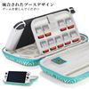 FUNLAB Switch Case, OLED Case, Compatible with Switch/OLED/Lite, Nintendo Switch Case, Storage Case, Switch Storage Bag, Full Protection, Convenient to Carry, Holds 10 Game Cards