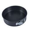 3pc Round Cake Tins Non Stick Springform Release Baking Tray Removable Bottom