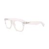 White Clear Reading Glasses - Comfortable Stylish Simple Readers Rx Magnification (1.50, clear)
