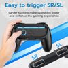 Tolesum 2 Pack Controller Griffe kompatibel mit Nintendo Switch 2 Joy-Cons,Switch 2 JoyCon Grip Halter,Switch 2 Controller Halterung Zubehör,Griffhalter Kompatibel mit Switch 2 Controller