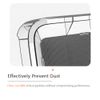 IFCASE Dust Purifier Replacement Filters Mesh for Desktop Dust/Air Filter Stand - 2pcs (Black)