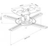 AV:Link Ceiling Mount for Projector