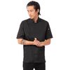 Chef Works Men's Springfield Chef Coat, Black, X-Large