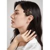 Dofash 12pcs 5CM/2IN Epoxy Snap Hair Clips Small Hair Slides Hair Barrettes Hair Accessories for Women（TORTOISE AMBER）
