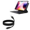 BoxWave Cable Compatible with Chuwi HiPad Pro - DirectSync - USB 3.0 A to USB 3.1 Type C, USB C Charge and Sync Cable - 6ft - Black