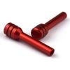 2pcs Red Car Door Lock Pin Door Fitting Modified Component Lock Knob