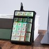 BRIMFORD Numeric Keypad Mechanical Keyboard, Numeric Keypad, Blue Axis, USB Wired, For Laptops, Desktops, Computers, PCs, 9 Backlights, 21 Keys, Numeric Keyboard, Tab Keyboard, Mechanical Numeric