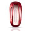 Xotic Tech Glossy Red Hard Shell Keyless Remote Key Fob Cover Protector Compatible with Tesla Model X