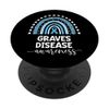 Immune System Thyroid Love Support Graves Disease Awareness PopSockets mit austauschbarem PopGrip