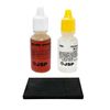 2 JSP Gold Testing Solutions 10K and Silver With Economy Test Stone