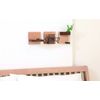 TILE PL1TIL-0140000-WBOL Tile Series Seal Stand Walnut + Beach