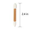 IS'MINE Eyeshadow Applicators, 30pcs Double Sided Disposable Eyeshadow Brush 2.4 Inch Makeup Applicator