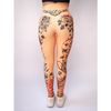 Anarchy Apparel Inked Athletica Nude Compression Leggings