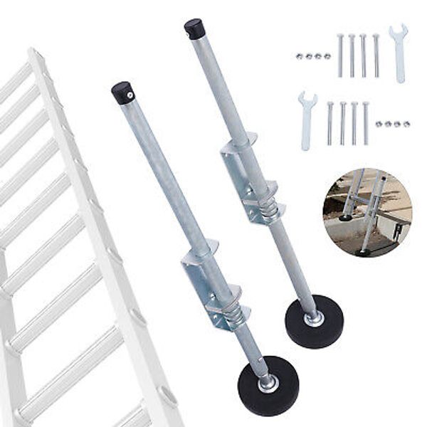 Extension Ladder Leveler Leg Stabilizer Ground Leveling Tool 330 LBS Adjustable