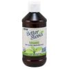 NOW BetterStevia Organic Zero Calorie Sweetener 8 Oz Liquid 1 Pack