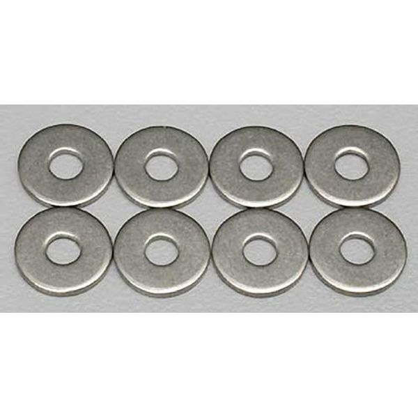 Dubro 3109 Stainless Steel Flat Washer #4 (8)