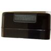 QMX Small Clock Gray Portable Desk Travel Alarm Easy Reader New!