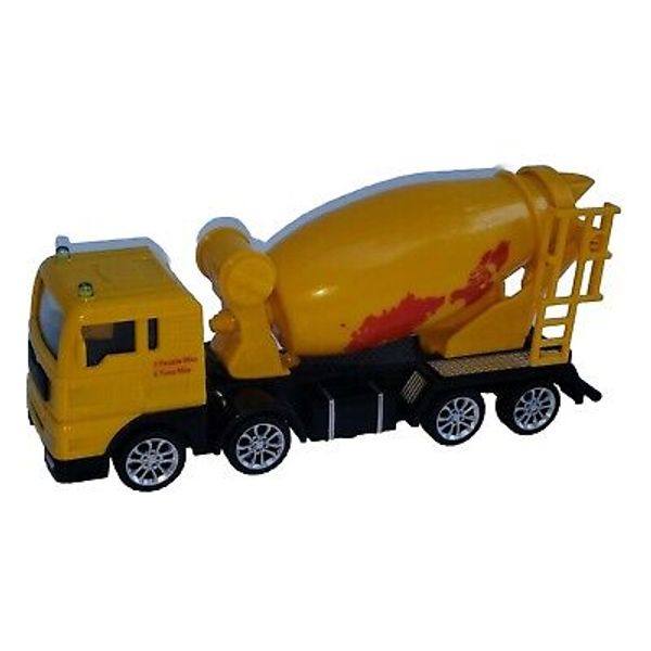 1/60 Scale MAN COE Cement Mixer Plastic Toy Model Truck (6.25") Toy Car!