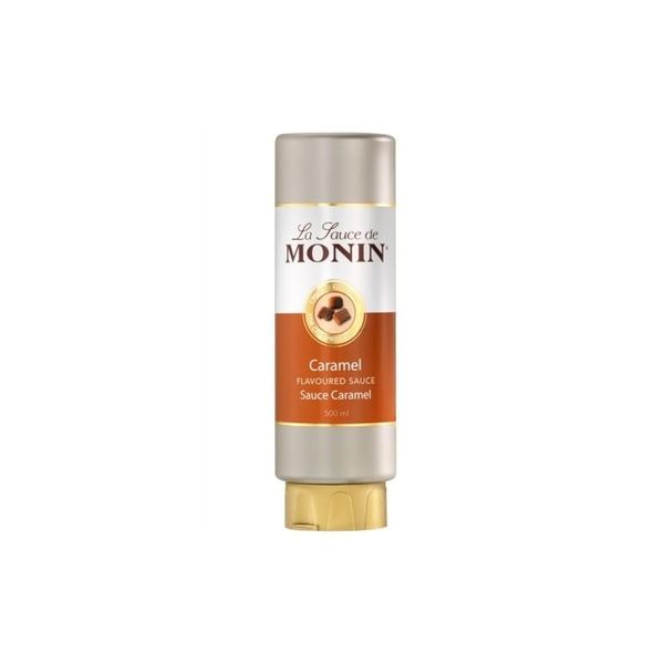 MONIN Caramel Sauce, 16.9 fl oz (500 ml), Caramel Sauce