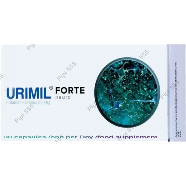 2 Pack URIMIL FORTE x 30 caps. PERIPHERAL NERVOUS SYSTEM PAIN RELIEF