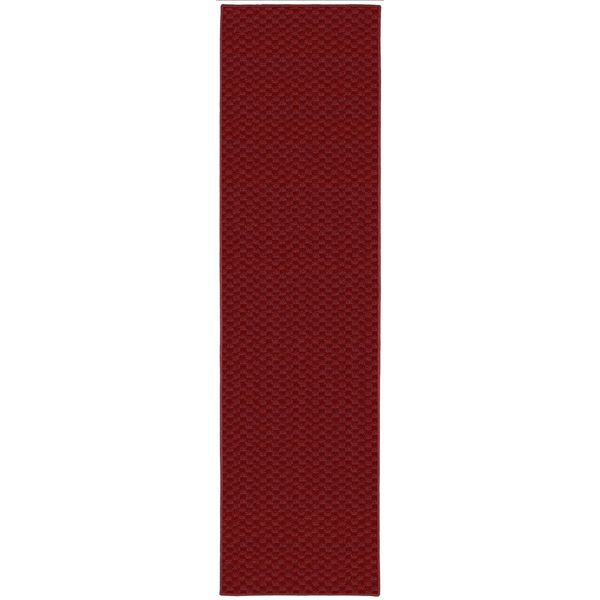Medallion 3' x 12' Chili Pepper Red Non Slip Area Rug- Ideal for Living Rooms...