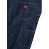 Dickies womens Denim Bib overalls, Medium Stonewashed Denim, Medium US